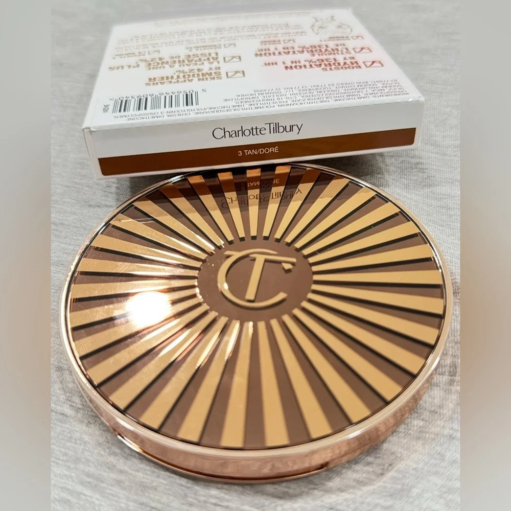 Charlotte Tilbury BEAUTIFUL SKIN SUN-KISSED GLOW BRONZER 3 TAN